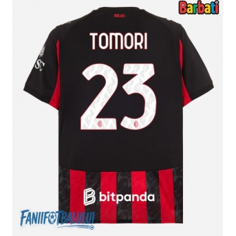 AC Milan Fikayo Tomori #23 Tricou Fotbal Replică 2025-26 Barbati Acasa